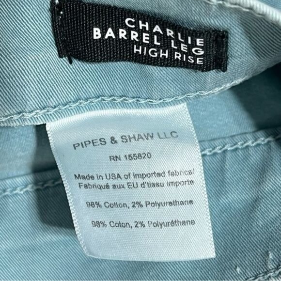 Veronica Beard Charlie Barrel Leg Pants - Size 0 (Condition: Stained) - Picture 4 of 10